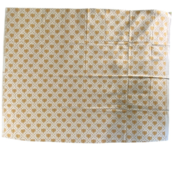 Vintage Waverly Fabric Colonial Eagle Gold Print Cotton 1 yd x 48" Wide 60s 70s - Picture 2 of 8